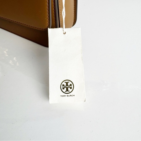 Tory Burch Women's Small Eleanor Wide Convertible Shoulder Bag - Moose - Picture 9 of 10